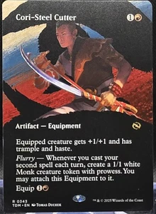 Cori-Steel Cutter #343 Tarkir: Dragonstorm Borderless Regular Rare - Bild 1 von 2
