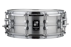 Sonor 14" Kompressor Snare Drum, Polished Aluminium 17710401 - Picture 1 of 5
