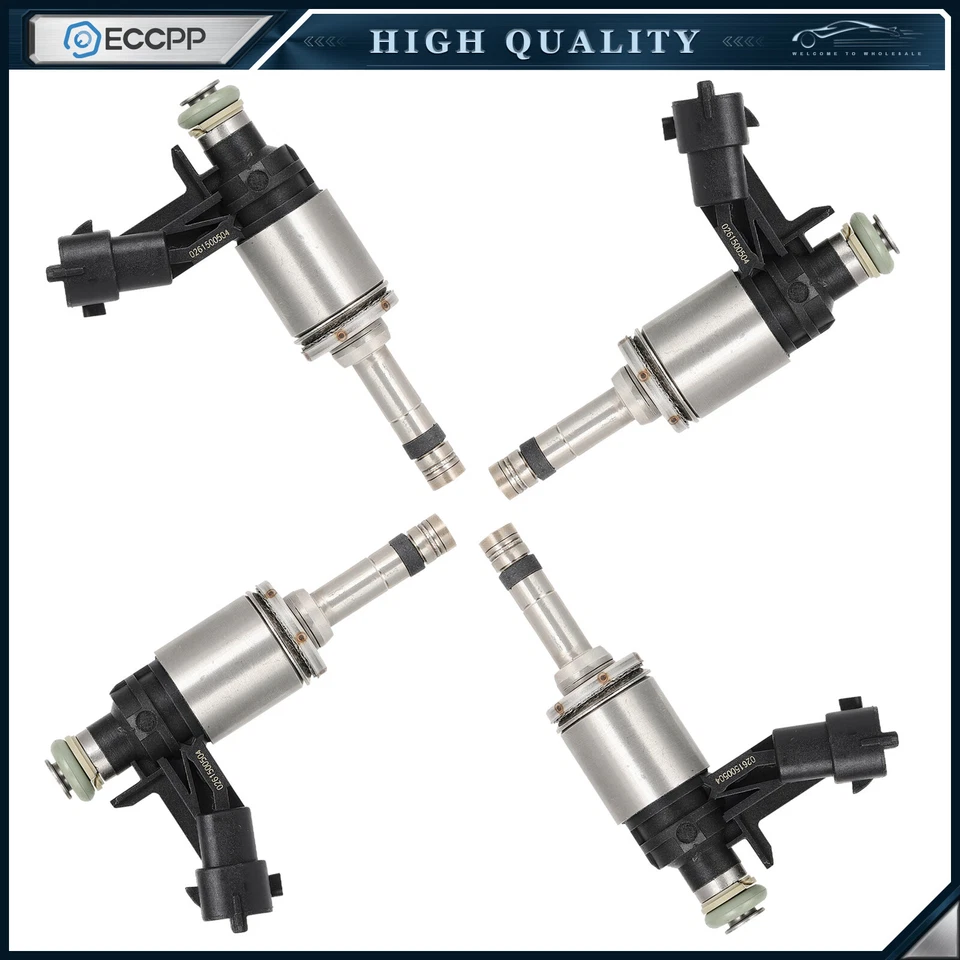 4 inyectores de combustible para Ford Fusion 2017-2019 Escape Lincoln MKC MKZ 2017 2,0 L Foto 1 de 4