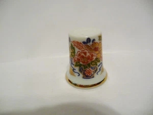 DEDAL VINTAGE PORCELANA DISEÑO FLORAL JAPONÉS - Imagen 1 de 6