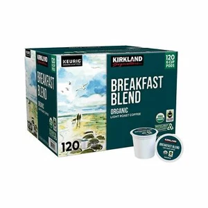 Kirkland Signature Breakfast Blend café tostado ligero - 120 K-Cup 2025-26 - Imagen 1 de 1