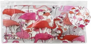 Juego de 5 piezas de papelería Pink Flamingo lápices borrador afilador bloc de notas y estuche - Imagen 1 de 2