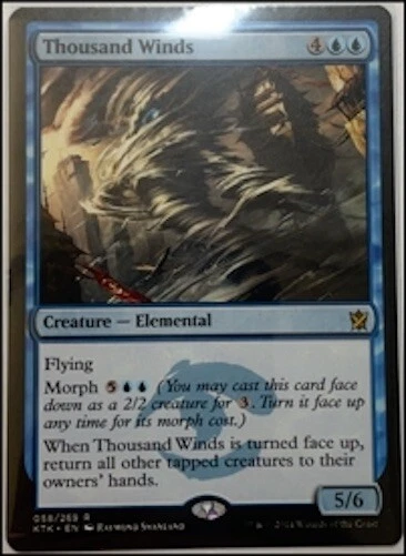 Thousand Winds #58 | KTK Khans of Tarkir | MTG | Same Day Ship! - Image 1 of 1
