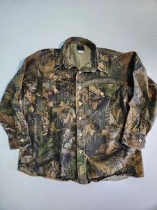 LAPCO Heavy Camo Long Sleeve Shirt Medium Made In USA Pre-owned - Picture 1 of 9