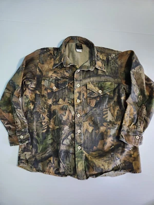 LAPCO Heavy Camo Long Sleeve Shirt Medium Made In USA Pre-owned - Image 1 of 4