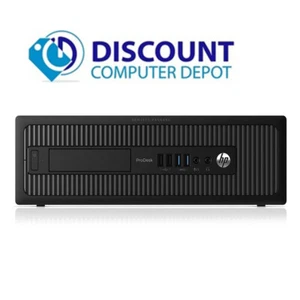 HP ProDesk 600 G1 Core i3 Windows 10 Desktop Computer PC 3.40GHz 8GB 500GB HD - Picture 1 of 4