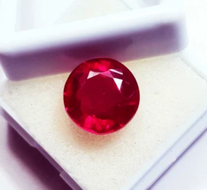 Superbe rubis du Mozambique - 9,57 carats avec certificat. - Photo 1/4