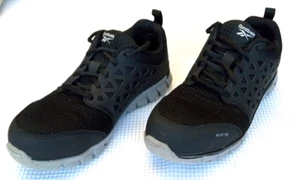 Reebok Sublite Alloy Toe Men 5M Womens 7M Cushion Work Sneaker Shoe RB4041/RB041 - Picture 1 of 15