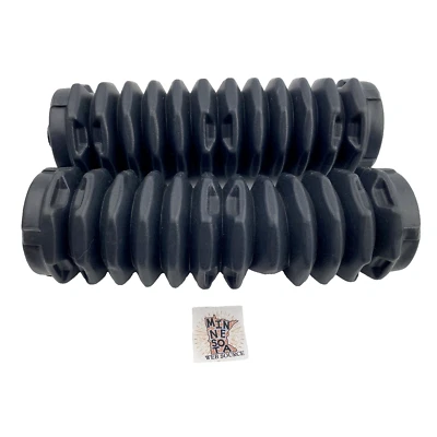 2 Vtg Construx Gray Accordian Tube Tubes - by Fisher Price Replacement Parts - Image 1 of 3