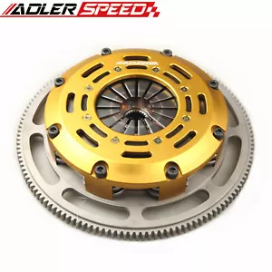 ADLERSPEED CLUTCH TWIN DISK KIT & FLYWHEEL FOR FIAT 124 131 X-1/9 1975-1978 - Picture 1 of 7