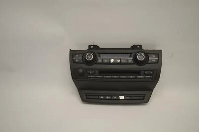 BMW X6M E71 2010-2014 TABLERO AIRE ACONDICIONADO CALEFACCIÓN TEMPERATURA Y RADIO REPRODUCTOR DE CD OEM Foto 1 de 3