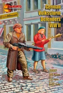 Mars Figures 32027 German Volkssturn Defenders WWII 1:32 - Picture 1 of 12