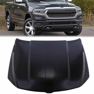 Primed Hood Front Panel Aluminium For Ram 1500 2019 2020 2021-2024 Replacement - Picture 1 of 12