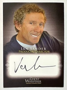 GHOST WHISPERER: IAN SANDER REGISSEUR/PRODUZENT AUTOGRAMMKARTE BREYGENT 2009 - Bild 1 von 2
