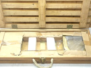 Schönes Vintage SportsCraft Hufeisen Set im Hartholzkoffer INV18107 - Bild 1 von 3