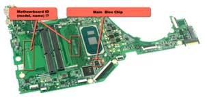 Bios para portátil HP serie 15 dy, para MB: DA0P5DMB8C0 REV C (!) Nuevo chip - Imagen 1 de 6