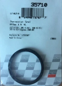 Fel-Pro Water Outlet Gasket Small Block Chevy & V6 #35710 Replaces #12551507 - Picture 1 of 2