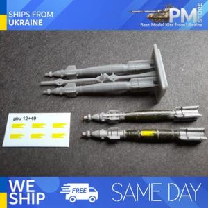 Rise144 Modelos RM005 1/144 GBU 49 4X Modelo Kit - Imagen 1 de 4