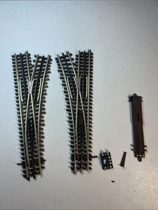 LESEN 2er Set Spur O Atlas 6072 6073 linke und rechte Weichen braun - Bild 1 von 13