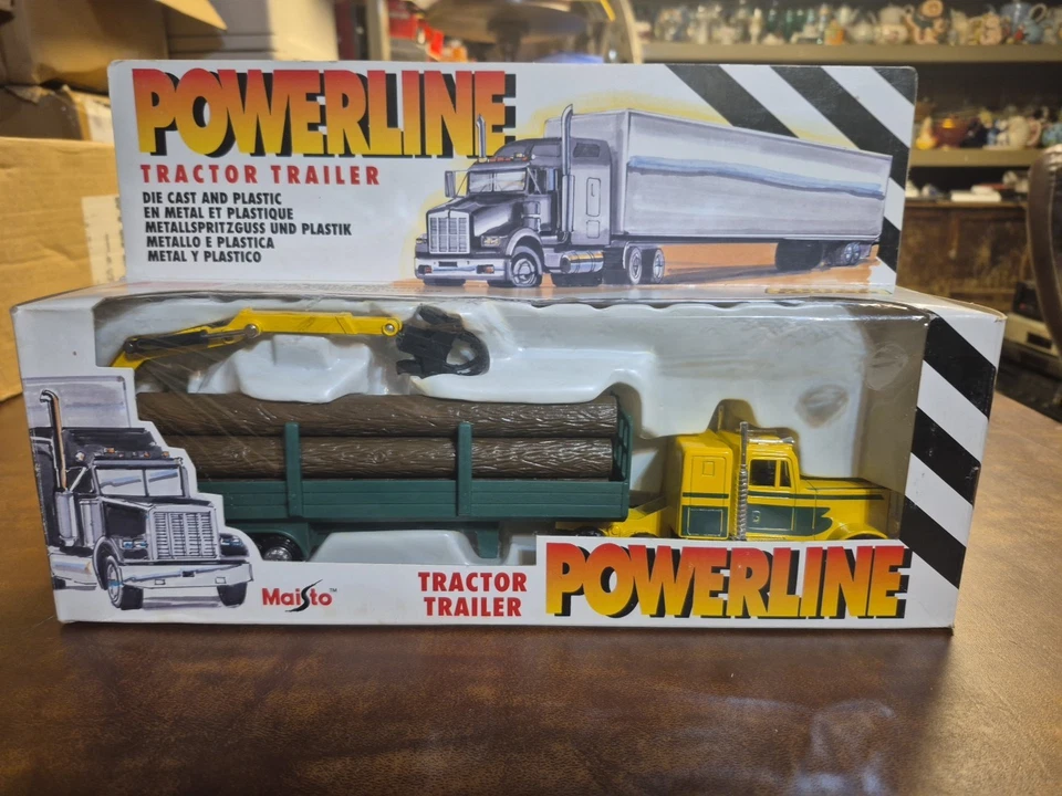 Maisto Tractor Trailer Powerline - Image 1 of 3