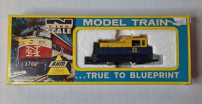 Lima AHM Plymouth Industrial Switcher 0-4-0 MDT N 1:160 Scale 4266 Santa Fe 332 - Image 1 of 4