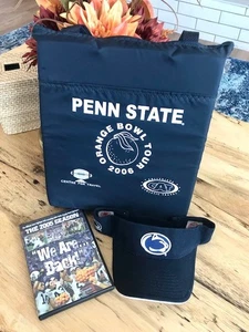 NITTANY LIONS PENN STATE SOUVENIRS - STADIONKISSEN, VISIER, '05 WE ARE BACK DVD - Bild 1 von 22
