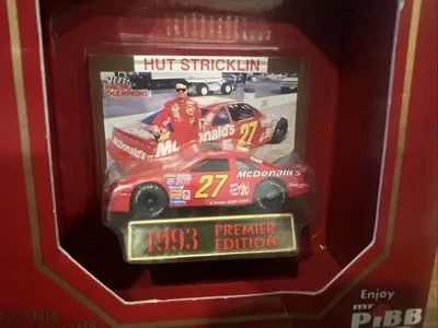 Racing Champions 1993 Premier Edition HUT STRICKLIN McDonald's, 1:64 Foto 1 de 4