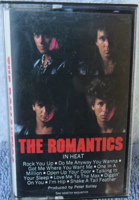 The Romantics In Heat Cassette Tape 1983 CBS Inc Original Case - Image 1 of 4