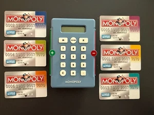 2007 Monopoly Electronic Banking Unit und Bank ATM Karten Ersatz - getestet - Bild 1 von 8