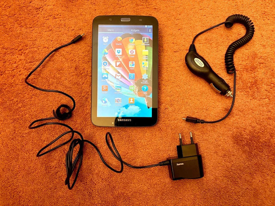 Samsung Galaxy Tab 3 10.1 SM-T210 8GB, WLAN, 17,8 cm (7 Zoll) - Midnight Black - Bild 1 von 2