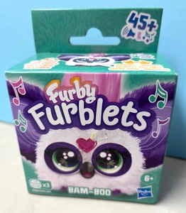 Mini juguete de peluche Furby Furblets Bam-Boo Panda. 45+ sonidos y música - Imagen 1 de 2