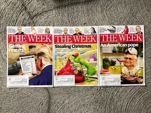 3 The Week Magazine Lot Politics May 9 18 23 2025 American Pope Leo - Imagen 1 de 1