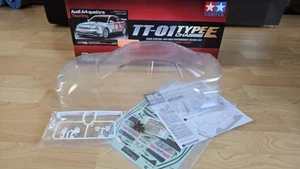 Juego de carrocería Tamiya 58182 Audi A4 STW/TA03F/TT01E, NUEVO BTCC - Imagen 1 de 3