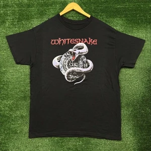 Whitesnake Trouble Album Rock Band T-Shirt Size Large - Picture 1 of 4