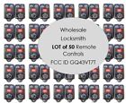 keyless remote control Lot or 50 -- FCC ID GQ43VT7T OEM truck keyfob transmitter