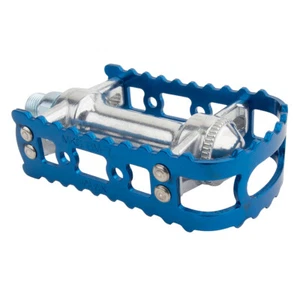 MKS BM-7 Old School BMX Pedals : 9/16" BLUE - Picture 1 of 1