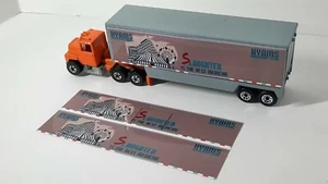 Batman: Dark Knight- Joker's Hyam's Trailer- 2 stickers only-Matchbox Sized - Picture 1 of 3