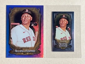 Lámina Topps Allen & Ginter 2024 Francisco Lindor, Mets de Nueva York + Mini Cromo - Imagen 1 de 1