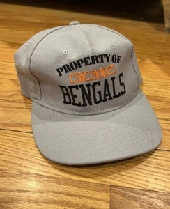 Cappello anni '90 di proprietà di Cincinnati Bengals cappello a snapback NFL NUOVO VINTAGE ANNI '90 - Foto 1 di 4