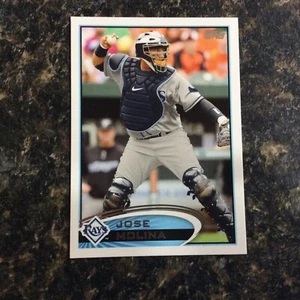 2012 Topps #366 Jose Molina Tampa Bay Strahlen - Bild 1 von 2