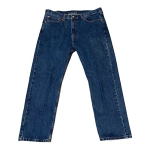 Levi's 505  Regular Fit Straight Leg Jeans Men Size 40x30 (40x29) Blue Denim - Picture 1 of 4