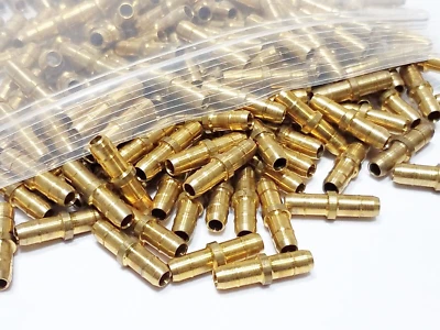 (25) WEATHERHEAD 1062x4 1/4" Tubing OD Brass Mini-Barb Union 1/4" Tube OD - Image 1 of 4