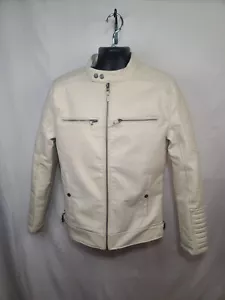 Guess - Men's Size Small - Moto Faux Leather Jacket - NWT - Picture 1 of 11