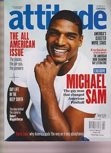 ATTITUDE MAGAZINE #269 MAY 2016, MICHAEL SAM PHOTO COVER INTERVIEW ROBERT MAPPLE - Picture 1 of 1