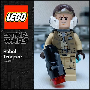 Original Lego Star Wars Minifigur Rebel Trooper Jetpack SW0690 Battlefront 75133 - Bild 1 von 5