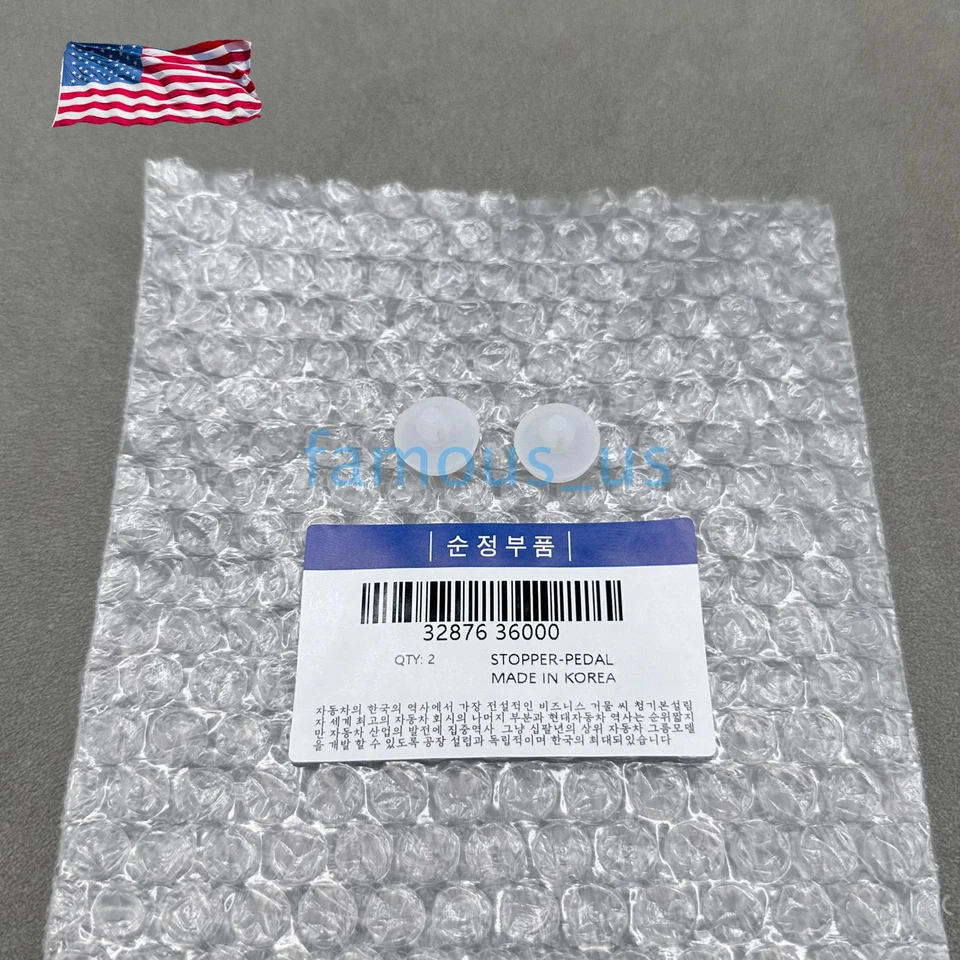 Nuevo 2X Tapón de Pedal de Freno para 3287636000 01-15 Kia Optima Sorento Sportage Soul Foto 1 de 4