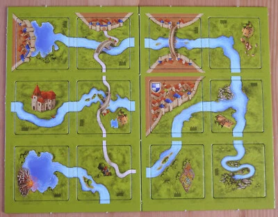 Carcassonne – River II | River 2 | Mini Expansion | New | English Rules - Image 1 of 4