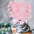 10 Pcs Birthday Fruit Dessert Appetizer Toothpicks Cake Insert Table