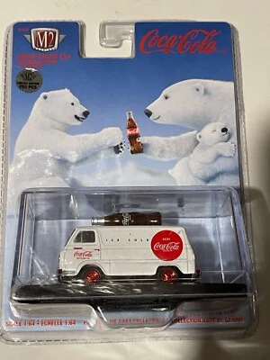 M2 Machines Coca Cola  Holiday  2019 Chase Ford Econoline Van White - Image 1 of 4