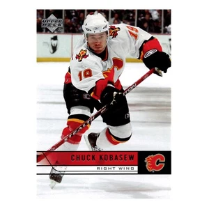 Tarjeta de hockey #34 Calgary Flames 2006-07 NHL Upper Deck Series 1 - Chuck Kobasew - Imagen 1 de 2